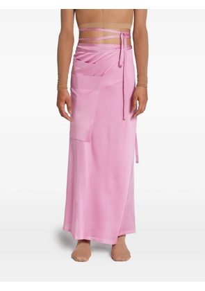 ROT The Pareo silk skirt - Pink