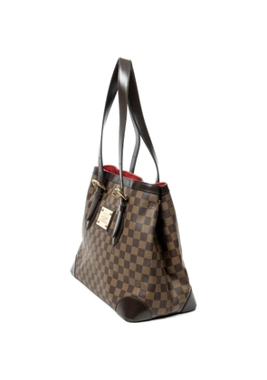 Louis Vuitton Pre-Owned MM Hampstead Damier Ebène shoulder bag - Brown