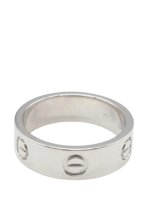 Cartier 10s Love screw-detail ring - Silver