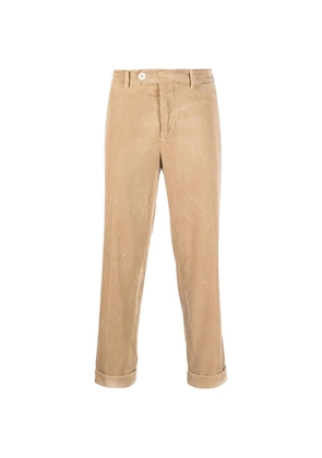 Brunello Cucinelli corduroy straight-leg trousers - Neutrals