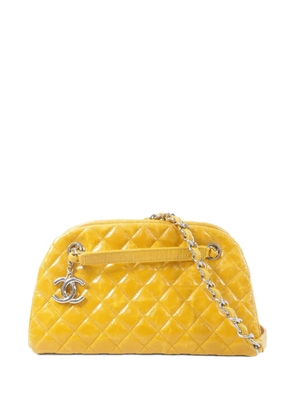 CHANEL Pre-Owned CC chain shoulder bag - Yellow