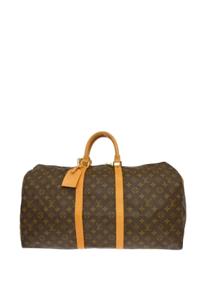 Louis Vuitton Pre-Owned 1999 Monogram Keepall 55 travel bag - Brown