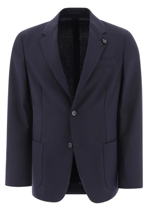 Lardini English vents single-breasted blazer - Blue
