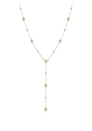 Dana Rebecca Designs Sadie Pearl and diamond necklace - Gold