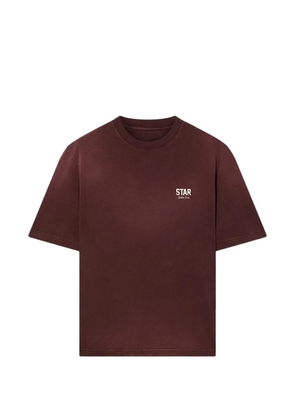 Golden Goose star T-shirt - Brown