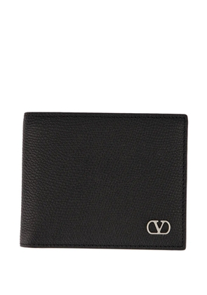 Valentino Garavani VLogo Signature leather billfold wallet - Black