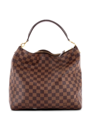 Louis Vuitton Pre-Owned Portobello Handbag Damier GM hobo bag - Brown