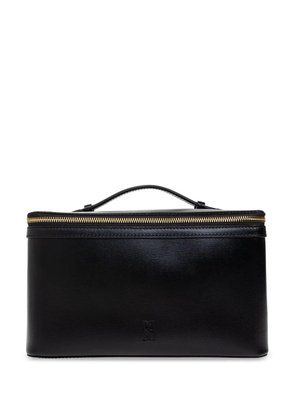 By Malene Birger logo-embossed make up bag - Black