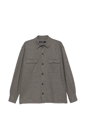 Karl Lagerfeld chest-pocket overshirt - Grey