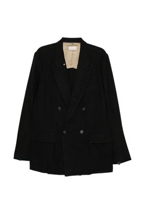 Bed J.W. Ford double-breasted silk blazer - Black