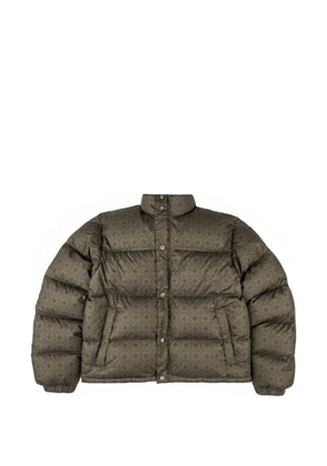 Chrome Hearts monogram-print puffer jacket - Green