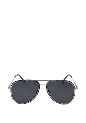 Saint Laurent Eyewear pilot-frame sunglasses - Silver