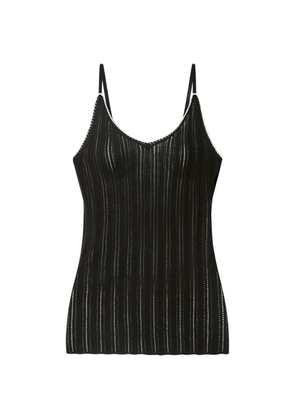 ISABEL MARANT V-neck india pullover - Black
