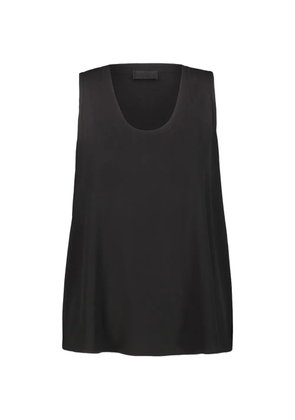 DRHOPE scoop-neck sleeveless top - Black