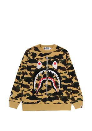 A BATHING APE® Shark 1st Camo sweater - Neutrals