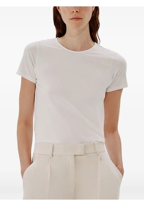 Another Tomorrow fitted T-shirt - White