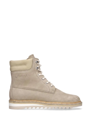 Fracap Explorer lace-up boots - Neutrals