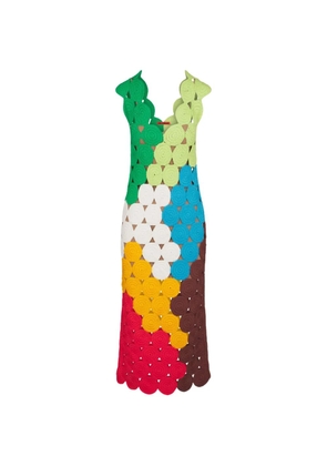 Simon Miller Muro crochet midi dress - Red