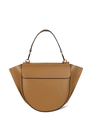Wandler Hydrangea tote bag - Brown