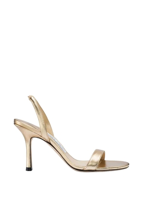 Jimmy Choo Jenn slingback sandals - Gold