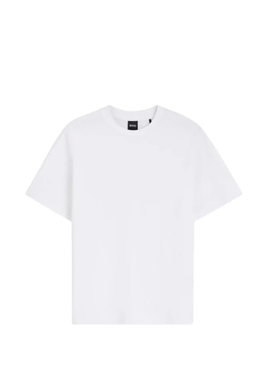 BOSS mercerised cotton T-shirt - White