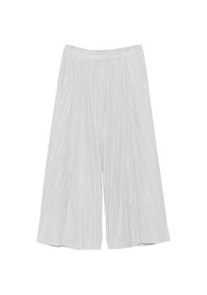 Pleats Please Issey Miyake Mellow pleated trousers - Grey