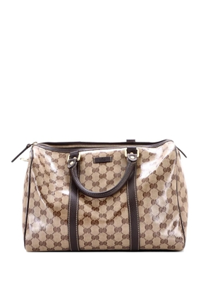 Gucci Pre-Owned Joy Boston Bag GG Coated Canvas Medium satchel - Brown