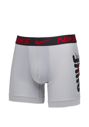 Nike logo-waistband boxer briefs (pack of 3) - Red