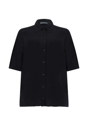 Alberta Ferretti short-sleeve shirt - Black