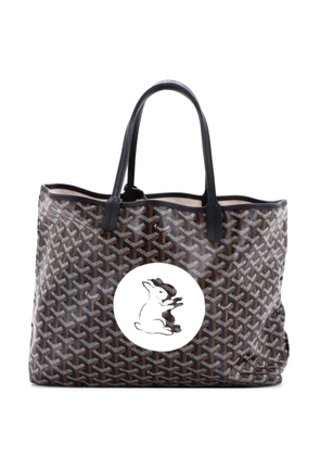 Goyard Pre-Owned Saint Louis Printed Coated Canvas PM tote bag - Black