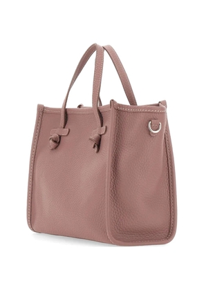 MARCELLA CLUB Miss Marcella grain leather tote bag - Pink