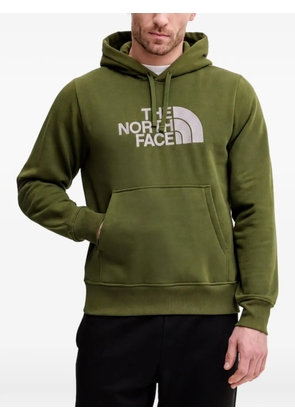 The North Face logo-print hoodie - Green