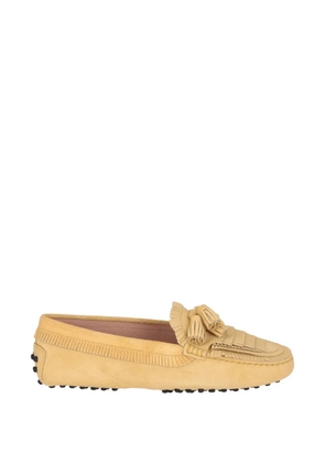 Tod's fringed tassel loafers - Neutrals