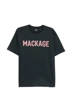 Mackage logo-print cotton T-shirt - Black