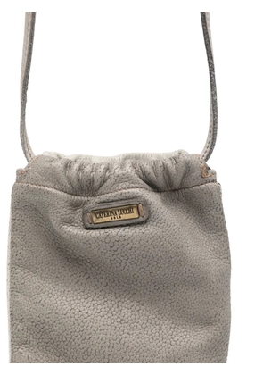 Caterina Lucchi Eva printed leather shoulder bag - Grey