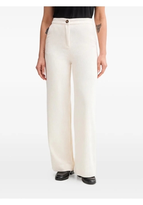 Benetton button corduroy trousers - Neutrals