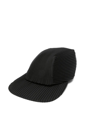 Homme Plissé Issey Miyake pleated baseball cap - Black