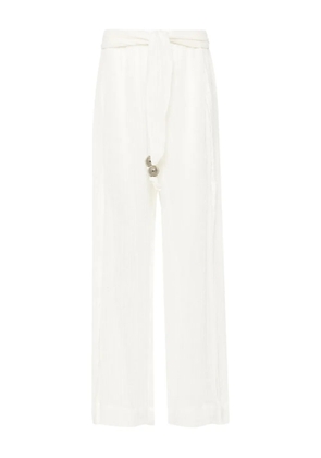 Lisa Marie Fernandez wide-leg trousers - Neutrals