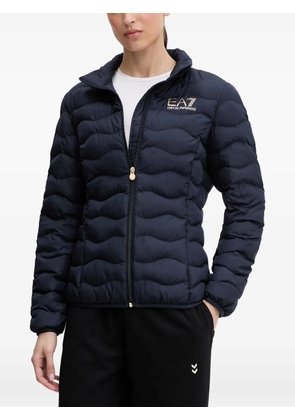 Ea7 Emporio Armani padded zip-up jacket - Blue