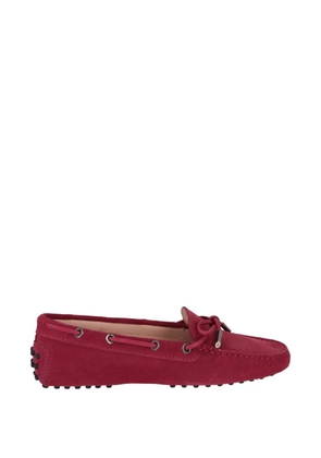 Tod's Gommino bow-detail loafers - Red