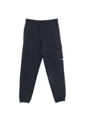 Mackage Marvin-R logo-print cargo track pants - Blue