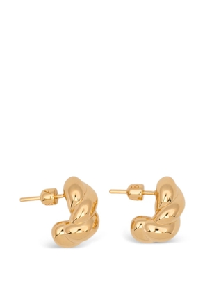 Maria Black Robe small twisted earrings - Gold