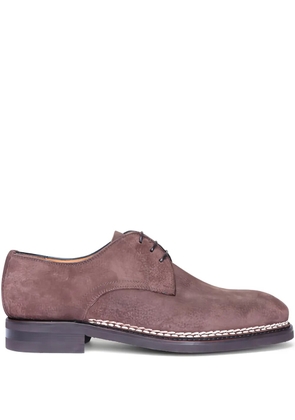 Bontoni lace-up derby shoes - Brown