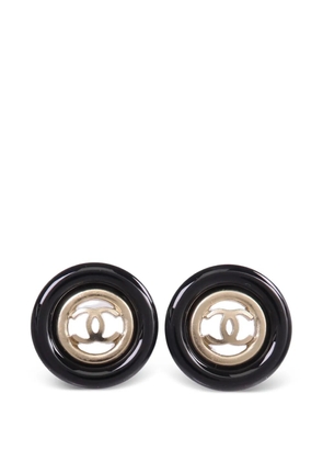 CHANEL Pre-Owned CC logo earrings - Gold