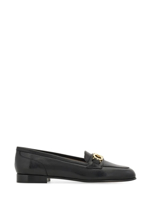 Ferragamo Gancini loafers - Black