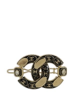 CHANEL Pre-Owned CC hair clip - Gold