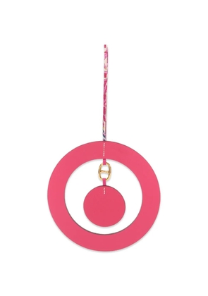 Hermès Pre-Owned Epsom leather wall decoration charm - Pink