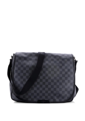Louis Vuitton Pre-Owned Daniel Messenger Bag Damier Graphite GM crossbody bag - Black