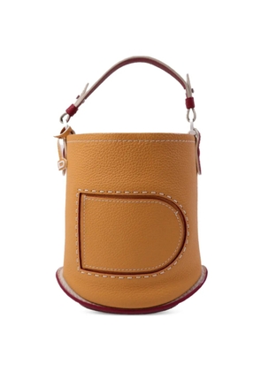 Delvaux Vintage Pin Mini bucket bag - Orange