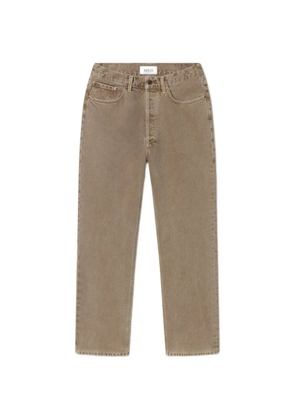 AGOLDE Lana straight-leg jeans - Neutrals